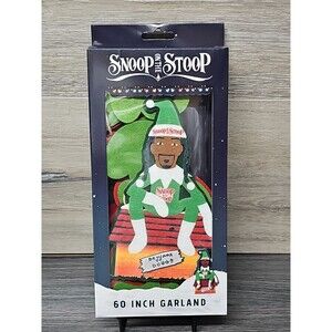 Snoop on the Stoop Snoop Dogg 60 Inch "DOGGY DOGG CHRISTMAS" Garland New